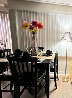 Dinette table and chairs
