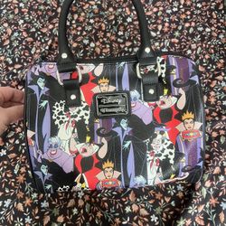 Disney Loungefly Barrel Villains Purse