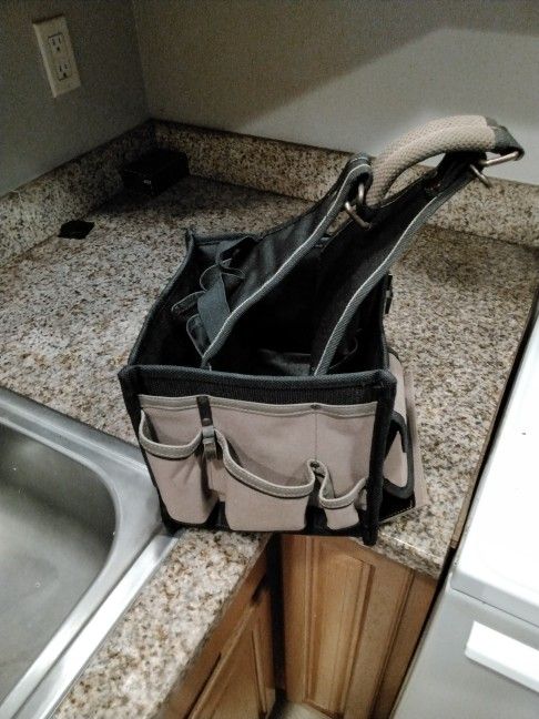 Tool Bag And Knee Pads