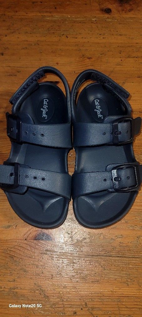 Dark Blue Cat & Jack Sandals (Size 9)