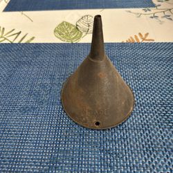 Vintage Galvanized Dover Funnel