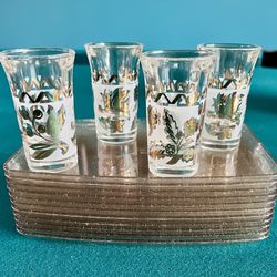 True Vintage Shot Glass Set