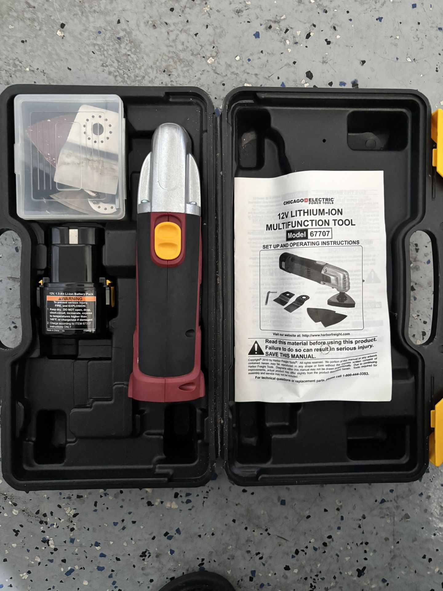 12v lithium-ion multifunction tool