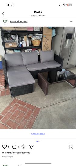 Patio set