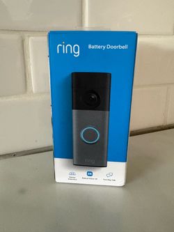 Ring doorbell camera
