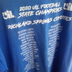 2020 UIL FOOTBALL STATE CHAMPIONS 