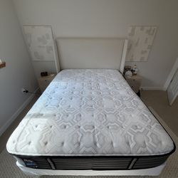 Queen Headboard Mattress Box Spring And Frame