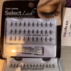 Individual Flare Lashes And One See Of Full 