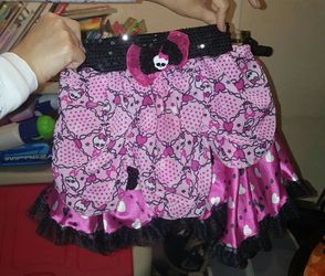 Monster high skirt