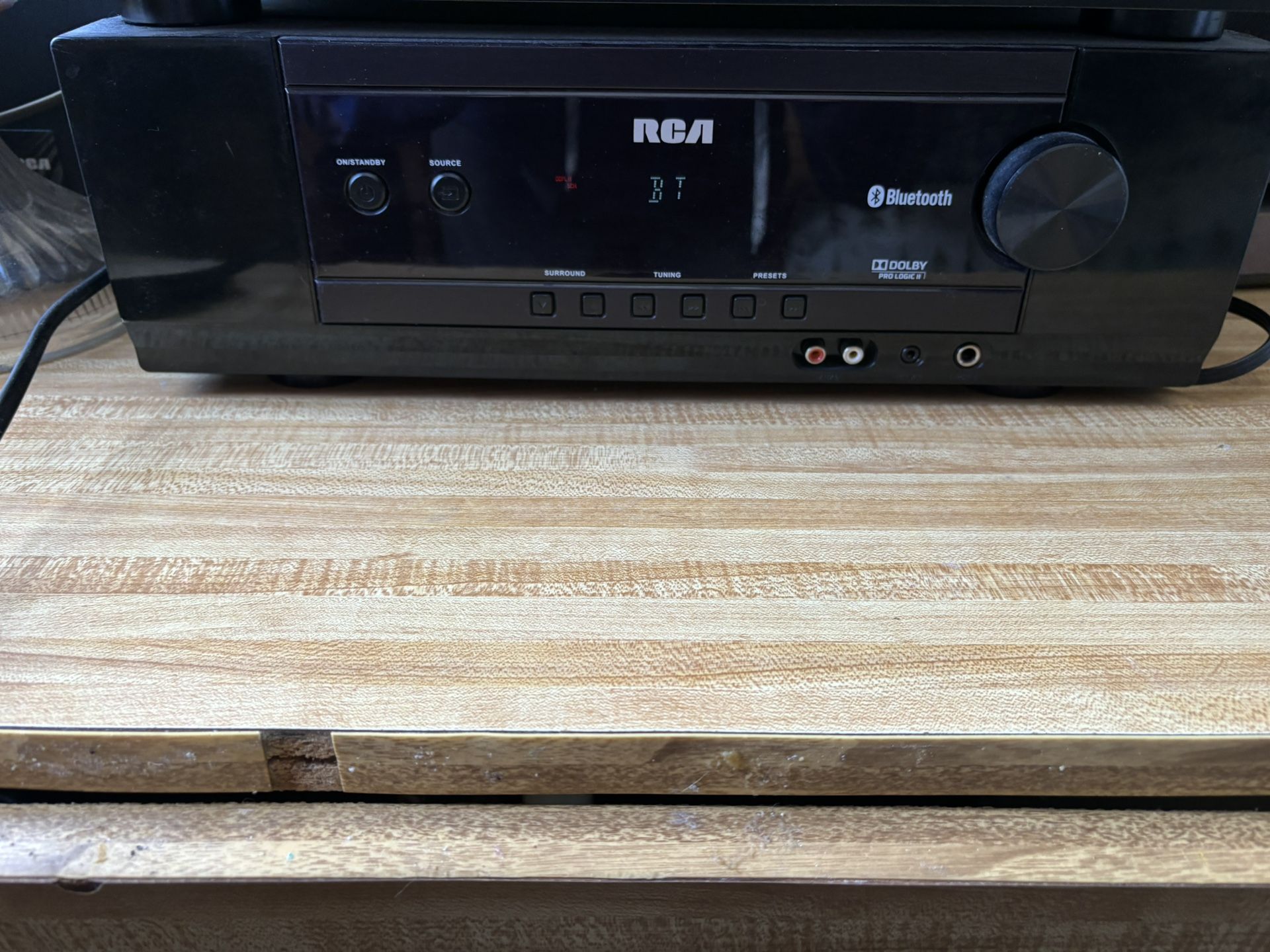 RCA Dolby Pro Logic II Bluetooth Home Theater Receiver