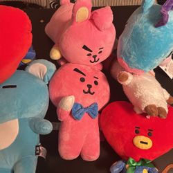 BTS BT21 Plushies 