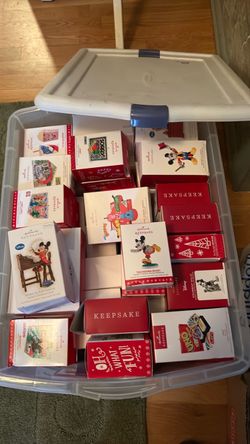 Keepsake limited Hallmark Ornaments