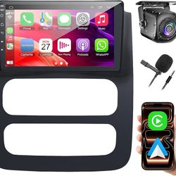 8-core 4G+64G Car Radio for Dodge RAM 1500/2500/3 2003 2004 2005, 9 Inch IPS Touch Screen Car Stereo with Carplay & Android Auto,GPS, WiFi, Bl