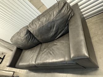 Leather Love Seat