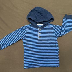 Blue Striped Long Sleeve Shirt 