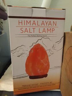 Multi color salt lamp