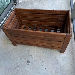 IKEA WOOD STORAGE BOX