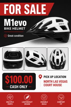 M1 Sena Bike helmet