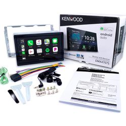 Kenwood Dmx4707s Am Fm USB Bluetooth Apple CarPlay Android Auto