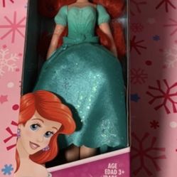 DISNEY PRINCESS ARIEL DOLL. NEW 