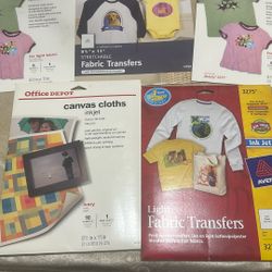 Iron On Transfer Sheets
