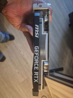 Barely Used MSI MSi Nvidia GeFroce RTX 3050 Ventus 2X 6G OC