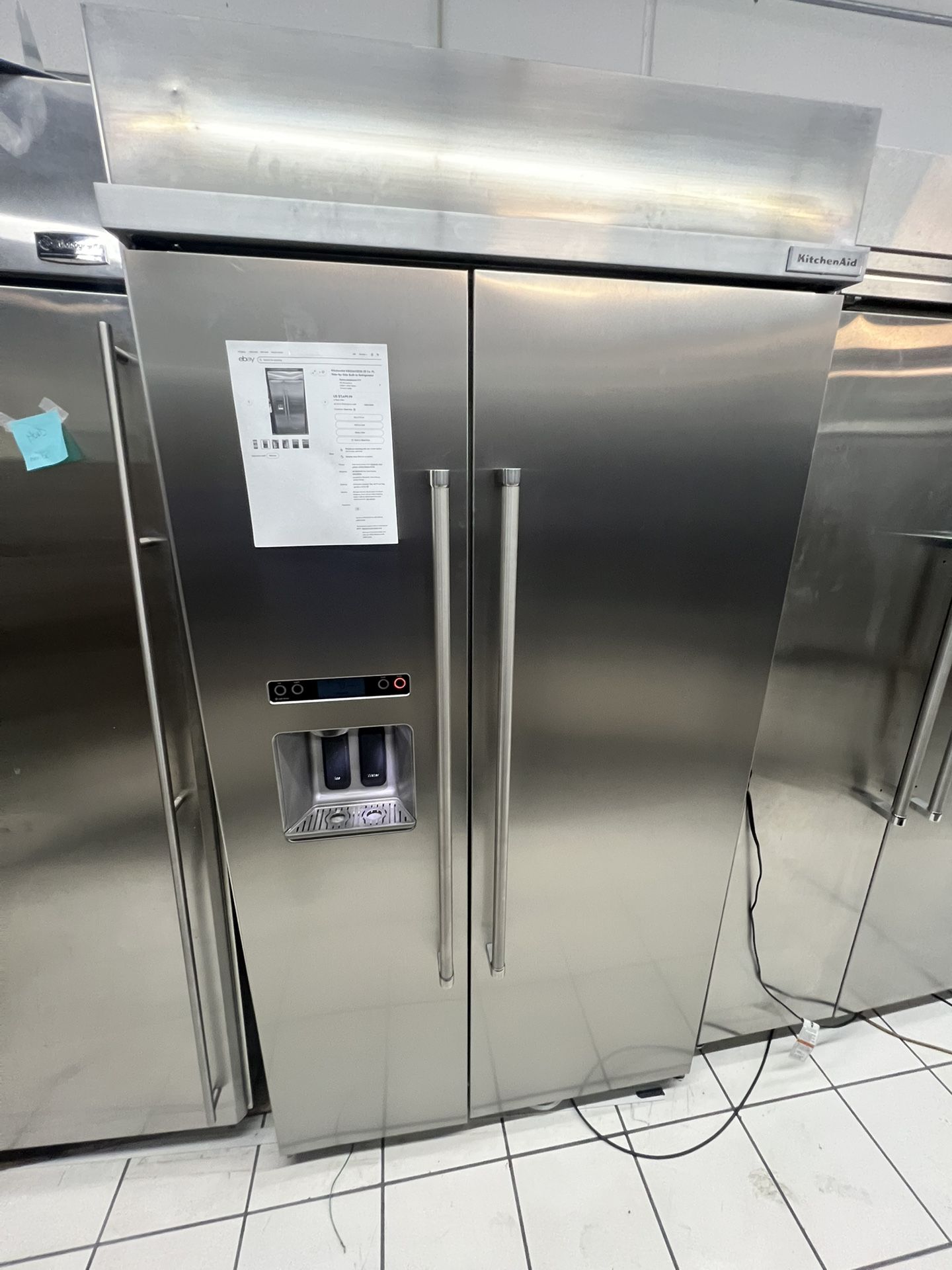 Kitchenaid 42” Built In Refrigerator 2022