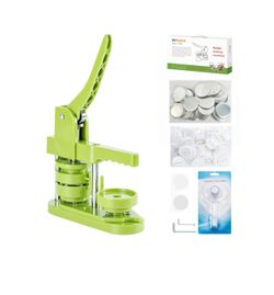 Button Maker Machine 58mm - (3rd Gen) Installation-Free 58mm(2.25in) DIY Pin Badge Button Maker Press Machine