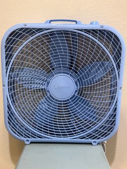 Blue Box Fan