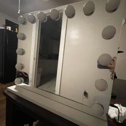  Vanity Mirror with Lights and Speaker