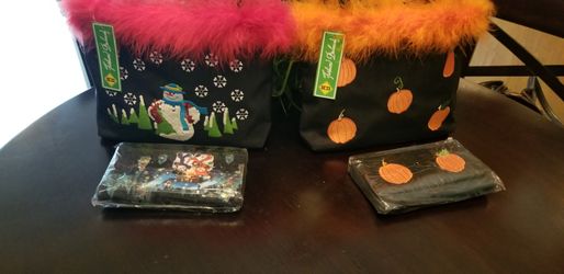 Halloween and Christmas handbag