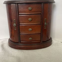 Wooden Jewelry Box 
