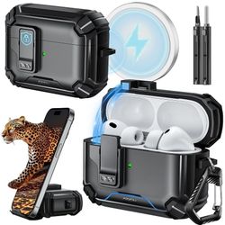 Bluetooth True Wireless In-Ear Earbuds w/ Charging Case, air pod pro 3