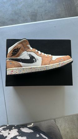 Jordan 1 Mid Brushstroke