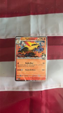 Pokemon Ethan’s typhlosion battle deck promo 034/182