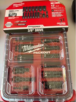 Milwaukee. SHOCKWAVE IMPACT DUTY TM 3/8" DRIVE