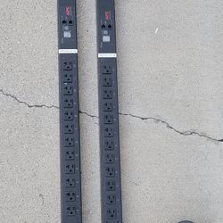 APC brand rack-mount Power Distribution Units (PDUs)