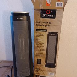 Pelonis Ceramic Element Tower Heater W Remote 