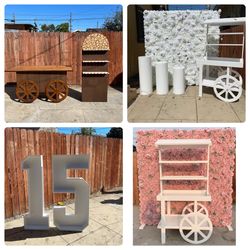 Candy Cart / Flowe Walls / Numbers