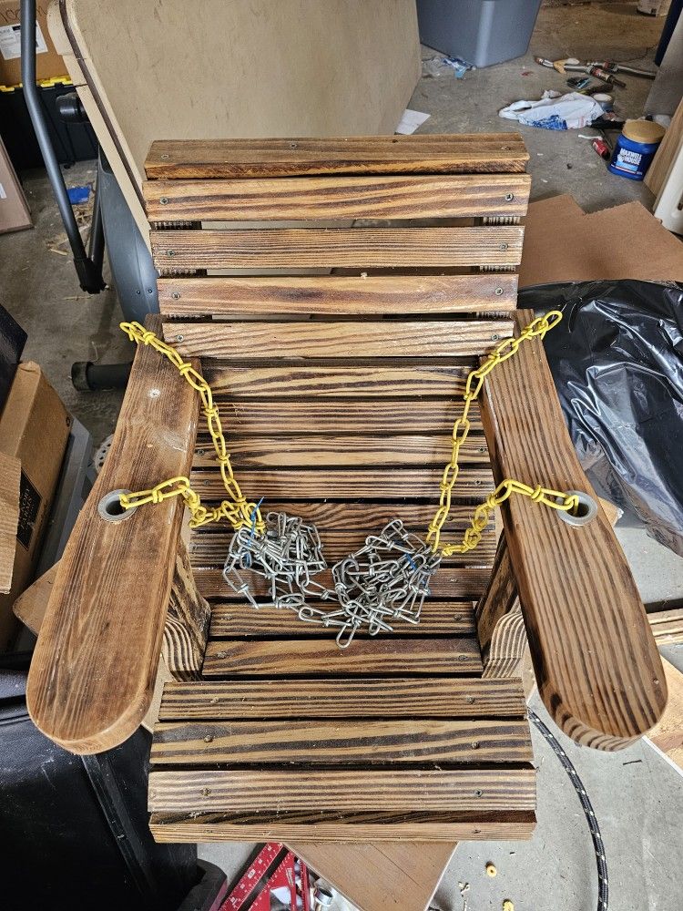 Hand Made Child Swing