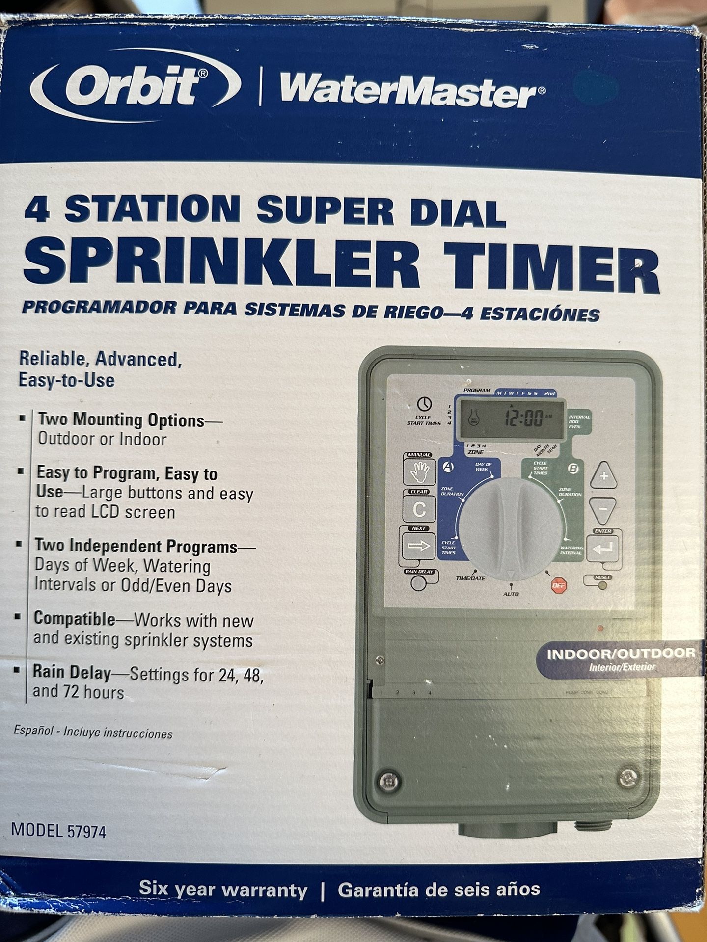 Sprinkler Timer 4 Station