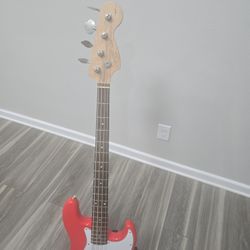 fender squire jazz bass 