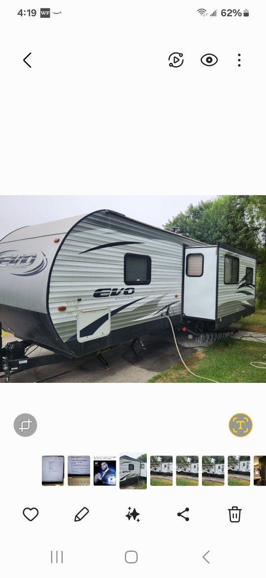 2017 Forest River EVO Travel Trailer