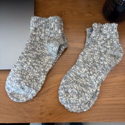 Two pairs of Knitted socks - Grey