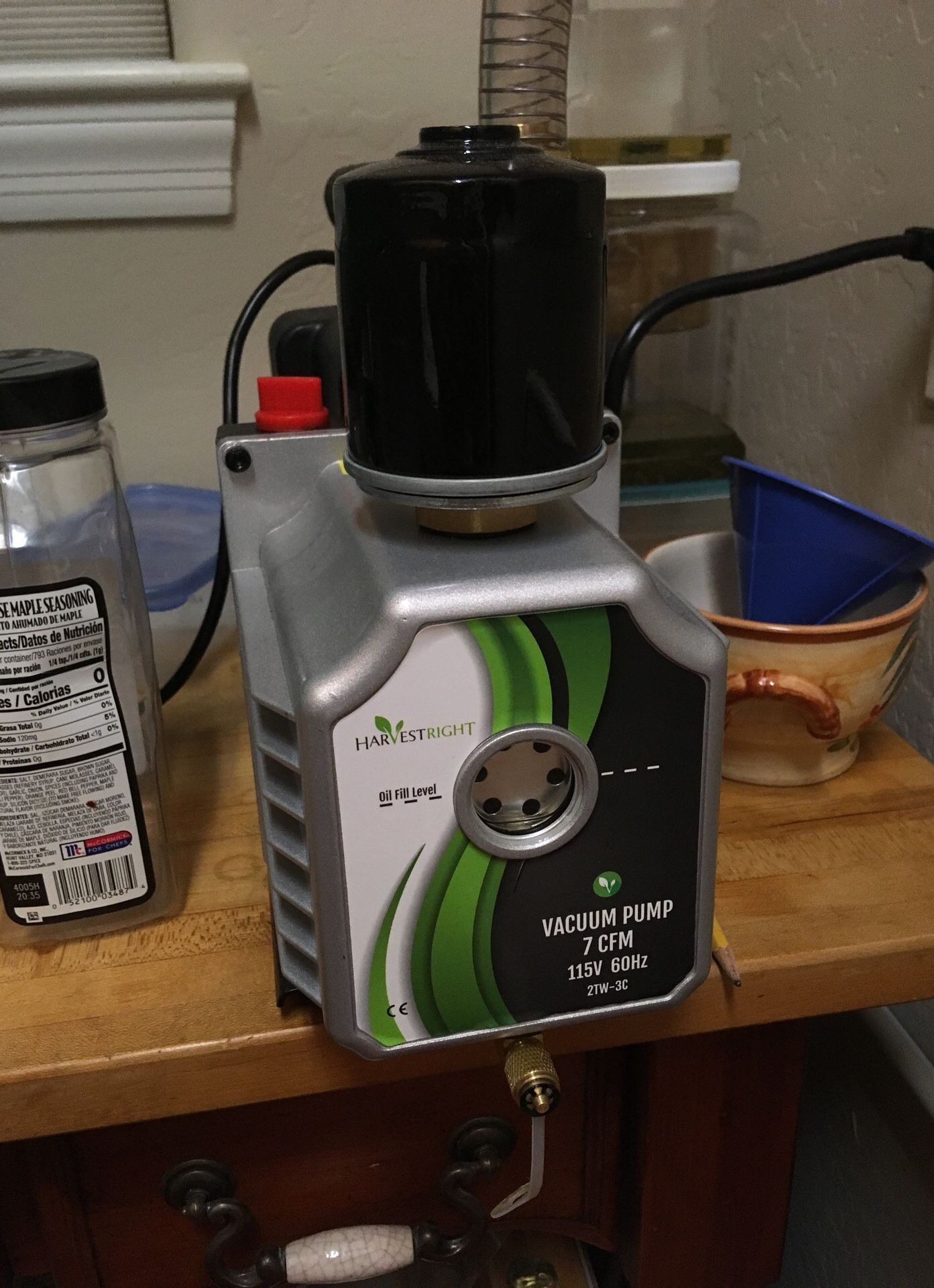 Harvest Right Vacuum pump 7 cfm 115V 60HZ