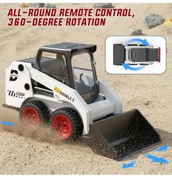 double  e RC skid steer loader  toy  