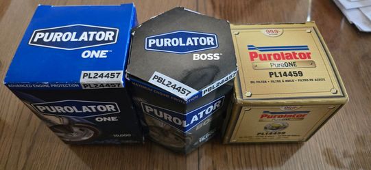 Purolator Oil filters Brand new