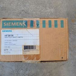 Siemens 3phase 600v Nema 1 Disconnect