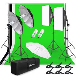 Kshioe Photography Studio Lighting Kit