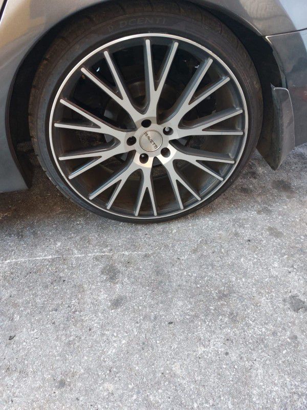 4 Rims And Tire Size 20 For Sale